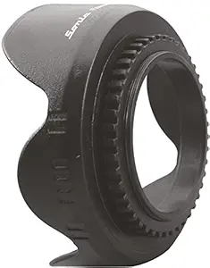 Sonia 49mm Flower Lens Hood Screw Mount for Canon Nikon Sony Olympus Pentax & All Other Digital SLR Cameras