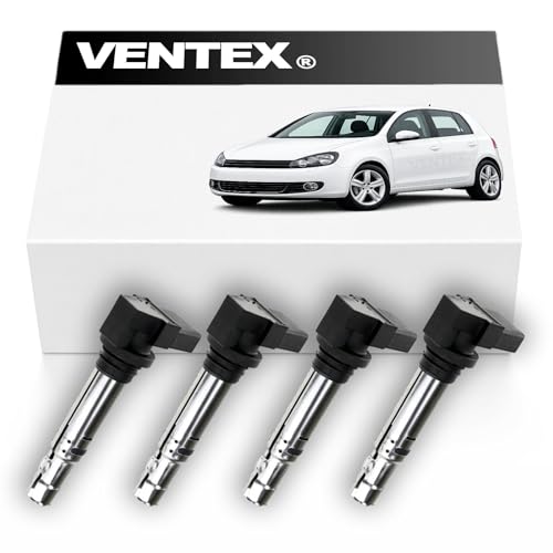 Image of 4pcs VENTEX® Ignition Coil Pack VXS1716 Compatible with VW Audi SEAT Skoda 1.4 1.6 selected models