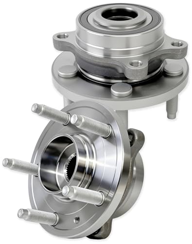 2 Pcs 513275 Rear/Front Wheel Bearing Hub Assembly for Ford