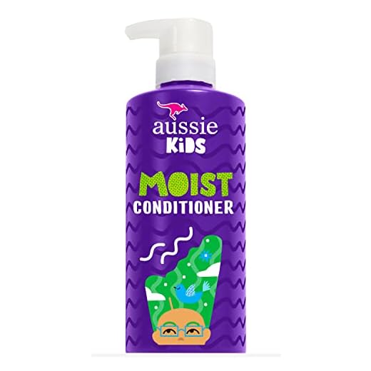 Aussie Kids Moist Sulfate Free Conditioner for Kids, 16 fl oz, Pack of 4