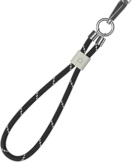 RHINOSHIELD Braided Wrist Phone Lanyard | Recycled Materials, Easy to Adjust, Charm, Durable Strap with Trendy Colors - Co...