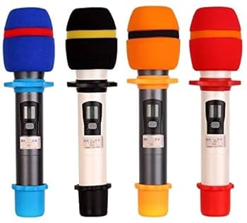 ◎スポンジ・マイク(Foam Microphone)◎マジック◎手品◎ マイクスポンジ 特大サイズ 簡単装着 マイクカカバー 飛沫防止