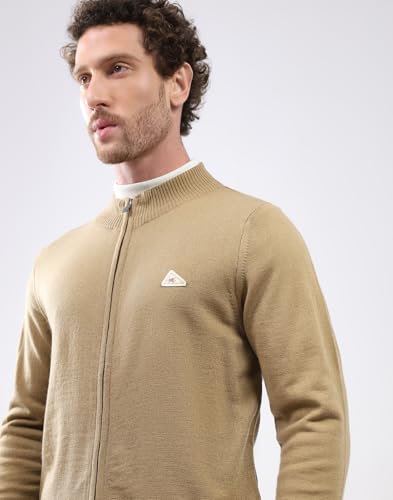 Image of Monte Carlo Men Regular Fit Full Sleeve Solid T Neck Winter Pullover (Pack of 1)