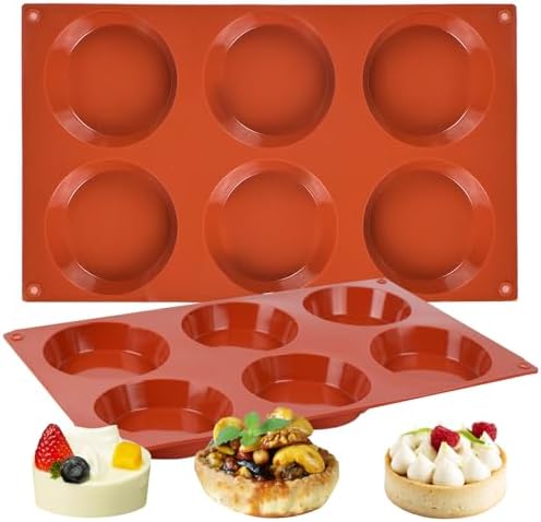 2-Pack 8-Cavity Mini Loaf Pans - Non-Stick Baking Pans For Banana Bread & Cornbread