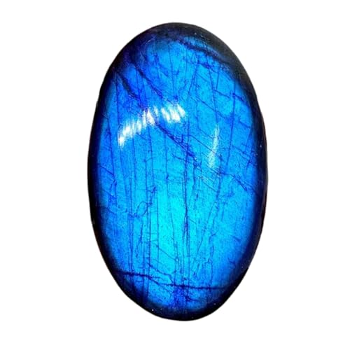 Labradorite naturelle ovale de qualité supérieure pour grand pendentif