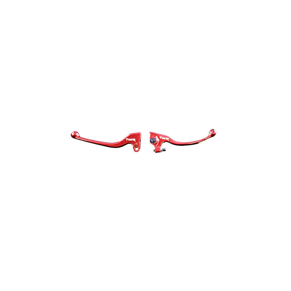 TUN'R Levier Moto Compatible avec rieju MRT -13/sherco 06-10/senda Evo 08-11 (ajp) Rouge (pr)