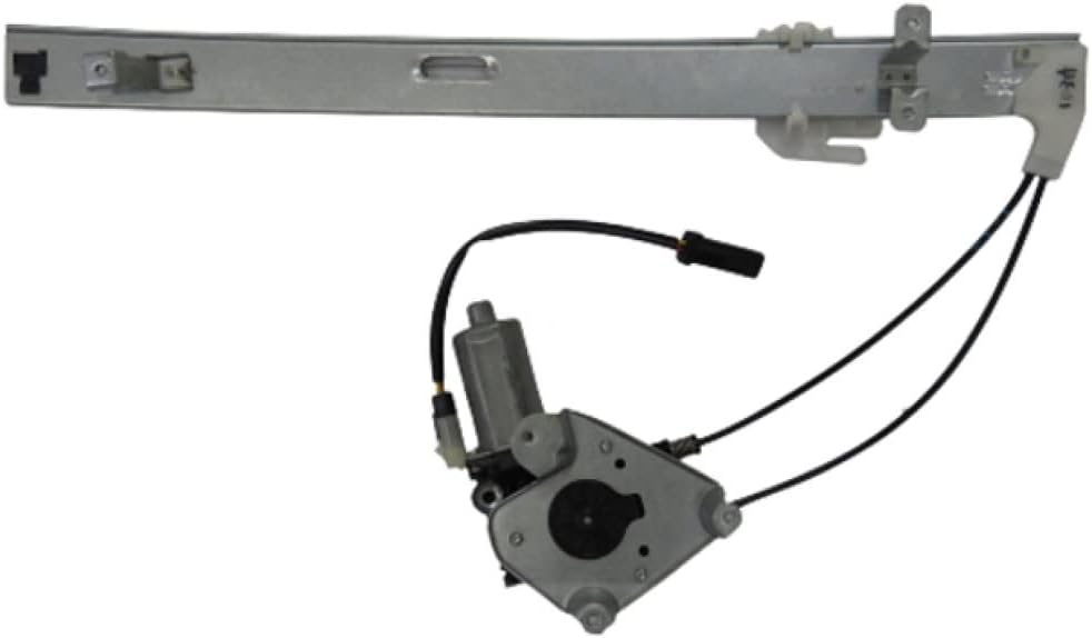for Jeep Liberty Window Regulator Assembly 2007 Passenger Side | Rear | Power | Cable | Snap in Glass | CH1551116 | 4589266AD
