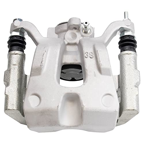 Image of TRQ Rear Brake Pad and Rotor Set Ceramic Calipers Compatible with 2015-2017 Chrysler 200