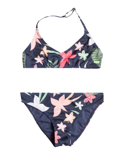 Roxy Vacay For Life - Conjunto de bikini triangular para Niñas 7-16