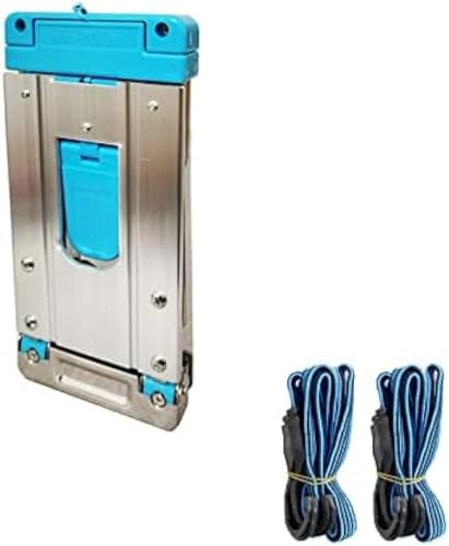 Carrito de comestibles plegable, mini carrito de compras plegable portátil con banda elástica, cesta de almacenamiento duradera para viajes y necesidades de comestibles