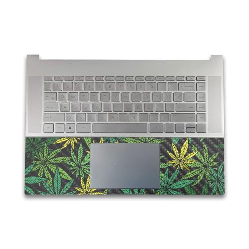 Image of Carbon Fiber Gaming Skin Compatible with HP Envy x360 16 inch (2023) - Cannabis Culture - Premium 3M Vinyl Protective Wrap Decal Cover - Easy to Apply | Crafted in The USA by MightySkins