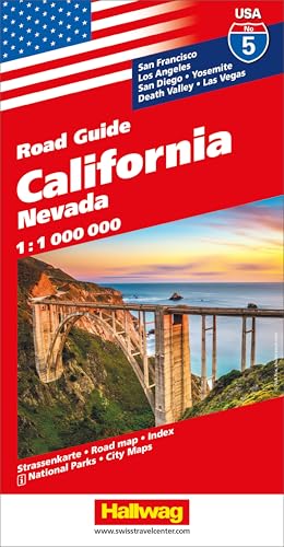 California : Nevada : road guide : 1:1 000 000