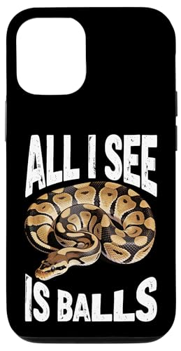 �{�[���p�C�\�� �T���O���X���D�� ঒��� �w�r Ball Python Snake Owner �X�}�z�P�[�X iPhone 12/12 Pro �p