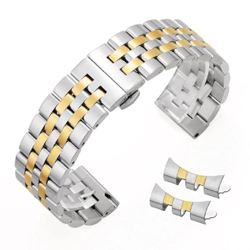 Bracelet d'acier inoxydable résistant à cinq rangs pour montre