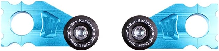 T-Rex Racing Axle Block Slider Spools Compatible with BMW S1000R / S1000RR / S1000XR (Blue)