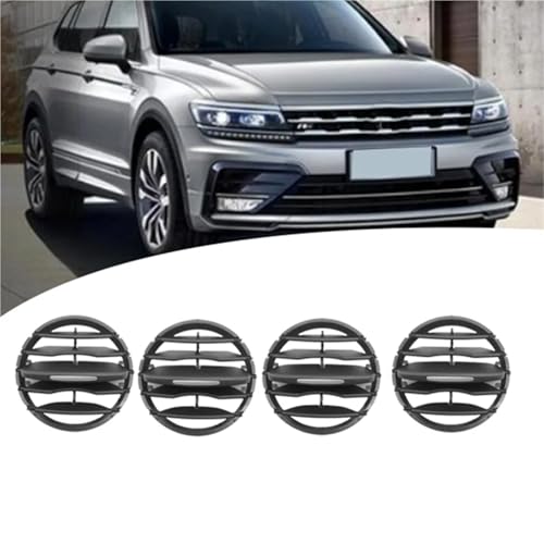 Panel de salida de aire central de salpicadero coche compatible con VW Tiguan 2010-2017 OEM 5