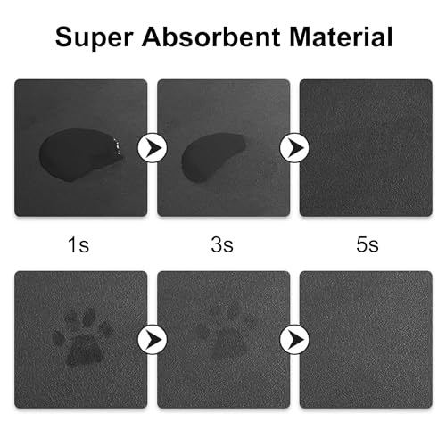 YCT Tapete De Comida De Gato Para Cachorro De Estimação, Tapete De Gato Para Comida E Água, Tapete D