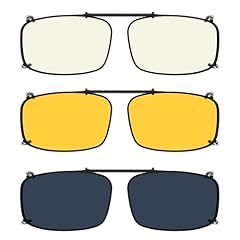 3pc-grey+yellow+blue Light Blocking Glasses