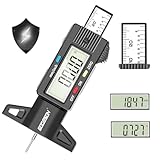 GODESON Digital Tyre Tread Depth Gauge UK,0-25.4 Mm Inch Tyre Guage Digital with Large LCD Display and Tire Tread Depth Measuring Tool for Cars,Trucks,Moto