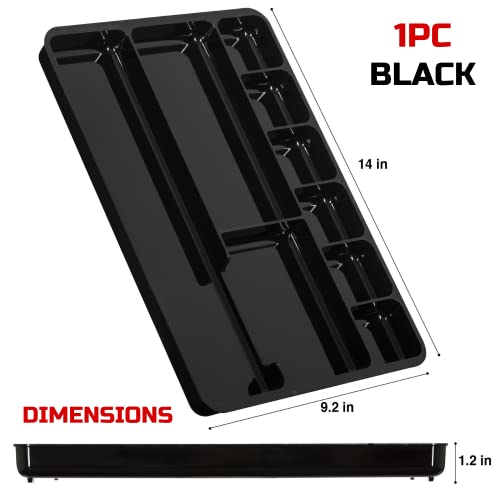 Onreva Tool Box Tray, Rolling Tool Chest Drawer Organizer Tray, Storage Cabinet Drawer Dividers, Garage Workbench Organization Holder For Small Parts, Pliers, Screwdrivers, Wrenches #TOP2