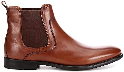 Restoration Mens Harrison Chelsea Ankle Boot Shoes, Tan, US 12 | Image 1