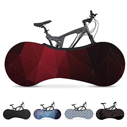 TAILWIND Geometric Elastic Bike Cover (Red)