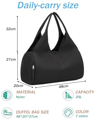 Sporttasche Damen Reisetasche Handgepäck mit Schuhfach & Nassfach