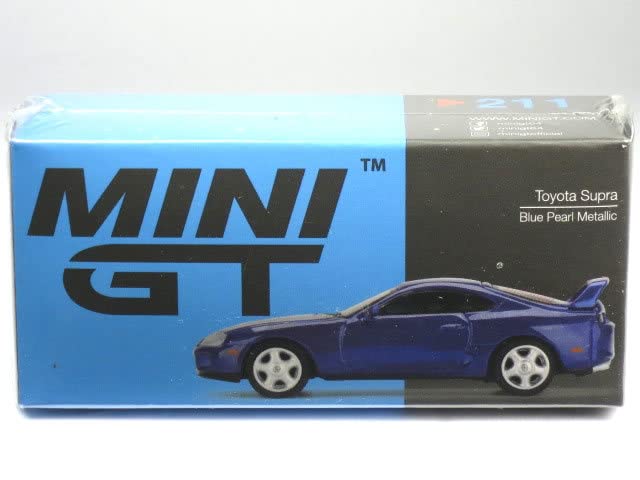 Amazon | MINI GT 1/64 ミニカー スープラ (JZA80) ブルーパール