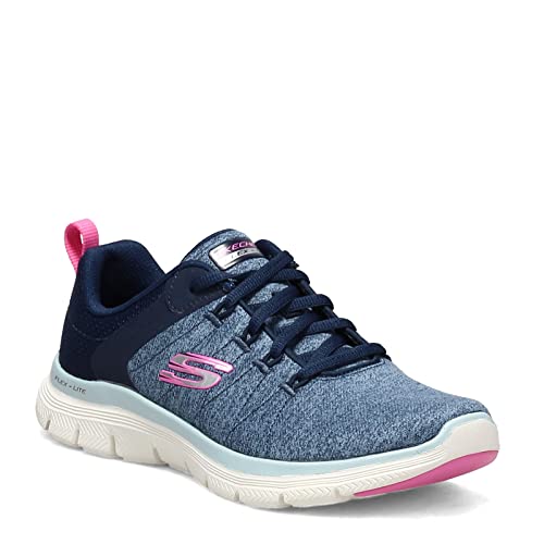 Image of Skechers Women Flex Appeal 4.0 Lace Up Shoe