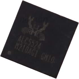 Deal4GO ALC5524 BGA QFN Decodificador de áudio placa mãe chip IC substituição para PS5 PS4 Slim Pro Controller Realtek ALC5524