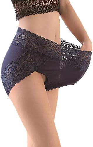 Womens Hipster Lace Underwear Sexy Lingerie Waist Brief Panties Pack of 5