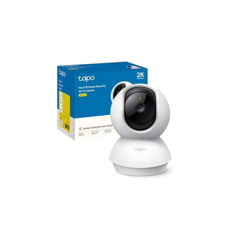 Tapo C210 - Telecamera Wi-Fi Interno 2K con Pan/Tilt