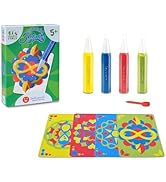 Sabbiarelli Sandbild Poster Herbst - Maxi Zeichnung Zum Bemalen Mit Sand