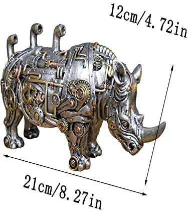 Amazon.co.jp: スチームパンク 機械式 動物 彫刻 コレクター収集品