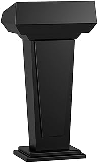 Speech Stand, Front Desk Reception, Solid Wood Podium For Conference Room, Reception Desk For 4S Stores, Host Stand, Small Lecture Stand Modern Design - Ideal For Concerts, Schools, Offices & Stages(C
