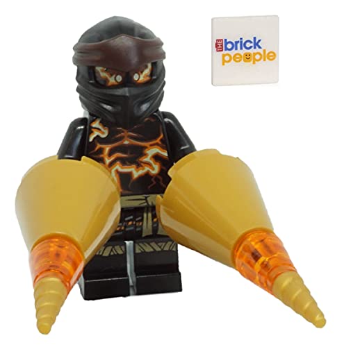 LEGO Ninjago: Cole Minifigure from Master of The Mountain with Drilling Weapons