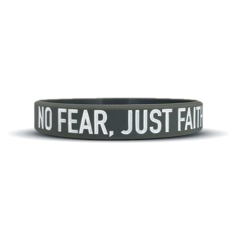 Motivational Wristbands - Standard & Youth Sizes! Perfect for Fitness, Sports, Work, Life. Wear Your Motivation! Sold Individually