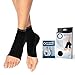 Produktbild Vom Arzt entwickelte Kompressionsfußbandage, kupferverstärktes (Paar) und vom Arzt generiertes Handbuch - garantierte Linderung von Plantarfasziitis, Knöchelbeschwerden und Unterstützung der Ferse (L)