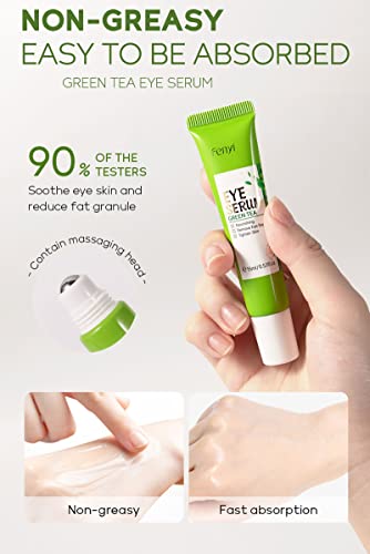 Akary Green Tea Eye Serum And Under Eye Roller Cream thumb #5