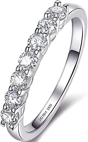 Amazon | [Takeda Jewelry] エレガントハーフエタニティリング 7粒の