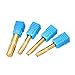 SaditY 12 Flutes 5.5mm-9.0mm Rifling Button Hard Alloy Chamber Helical Machine Reamer - Tool Accessories Drill Bits - (9.0mm) - 1 x Reamer