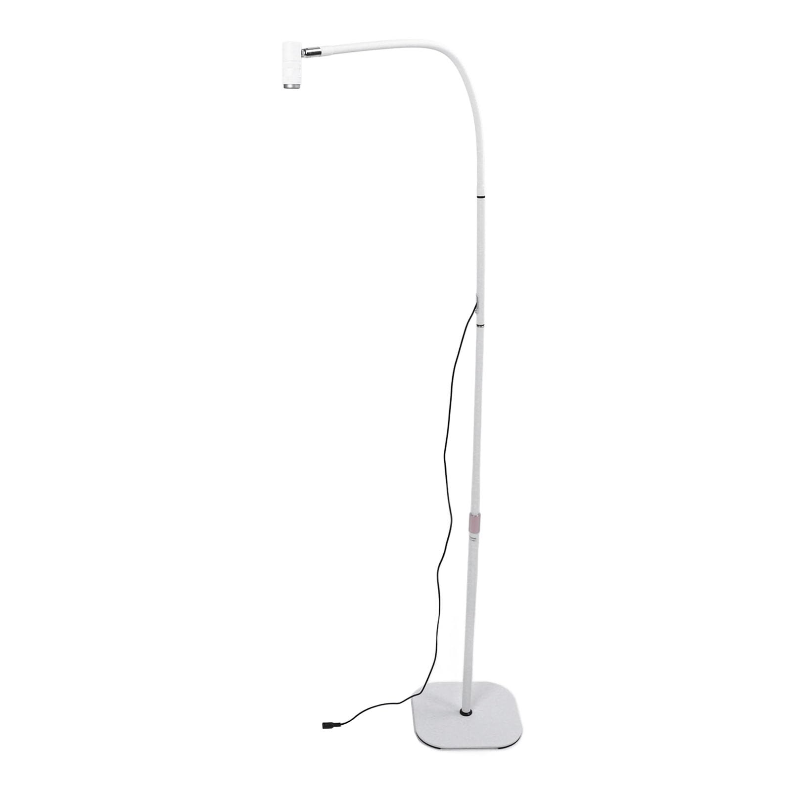 Fokusverstellbare Lampe, Zoombarer Schwanenhals-Bodennageltrockner, Helligkeit, Flexible UV-Aluminiumlegierung für Make-up