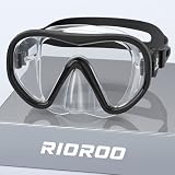 RIOROO Máscara de snorkel para niños, adecuadas para niños de 4 a 16 años