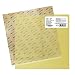 Gizmo Dorks PEI Sheet 12" x 12" (305mm x 305mm) 1mm Thick 3D Printer Build Surface with 3M 468MP Adhesive, Made in The USA