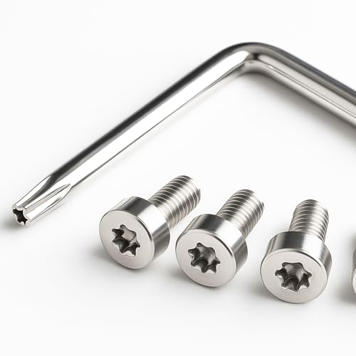 Borbet Felgendeckel Sicherung für Design A, B, D und G Felgen - 1 Schlüssel + 4 Schrauben