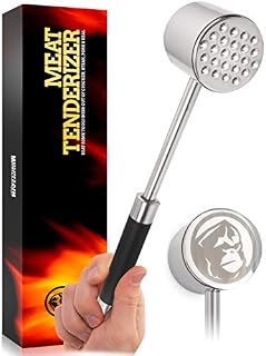 Meat Mallet Tool For Kitchen & BBQ - Meat Hammer - Meat Tenderizer