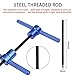 WeiLaiKeQi Bike Hub BB Axis Installation Set Universal Tools Blue for Wheels Assembly Tool Tapered Press Block Turning Point Tool