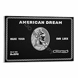 American Express Card Art Poster Wall Art (225) Canvas Painting for Bedroom Living Room Decor 36x24inch(90x60cm) Frame-style