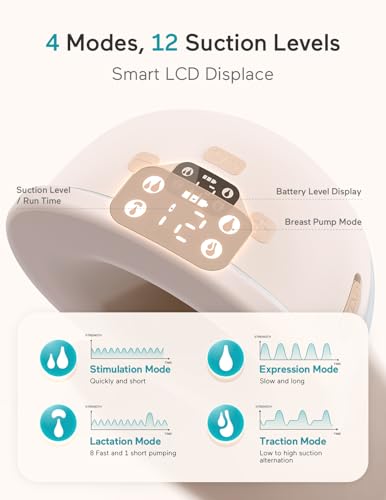 image for Paruu Hands Free Breast Pump P16, Wearable Breast Pump Electirc Portab