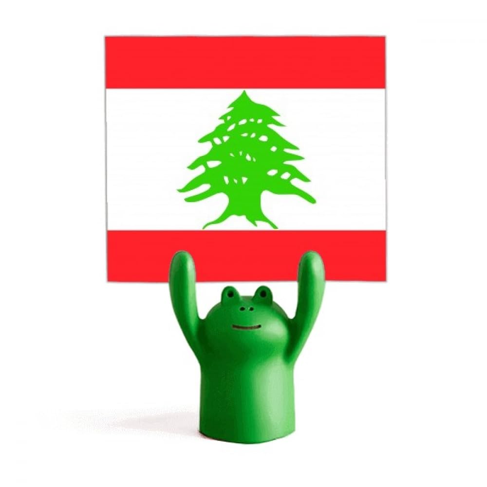 Drapeau Liban pince bloc-notes pour ne plus oublier vos tâches - 4